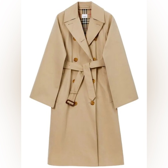 BURBERRY TRENCH COAT CAPE - Picture 1 of 16